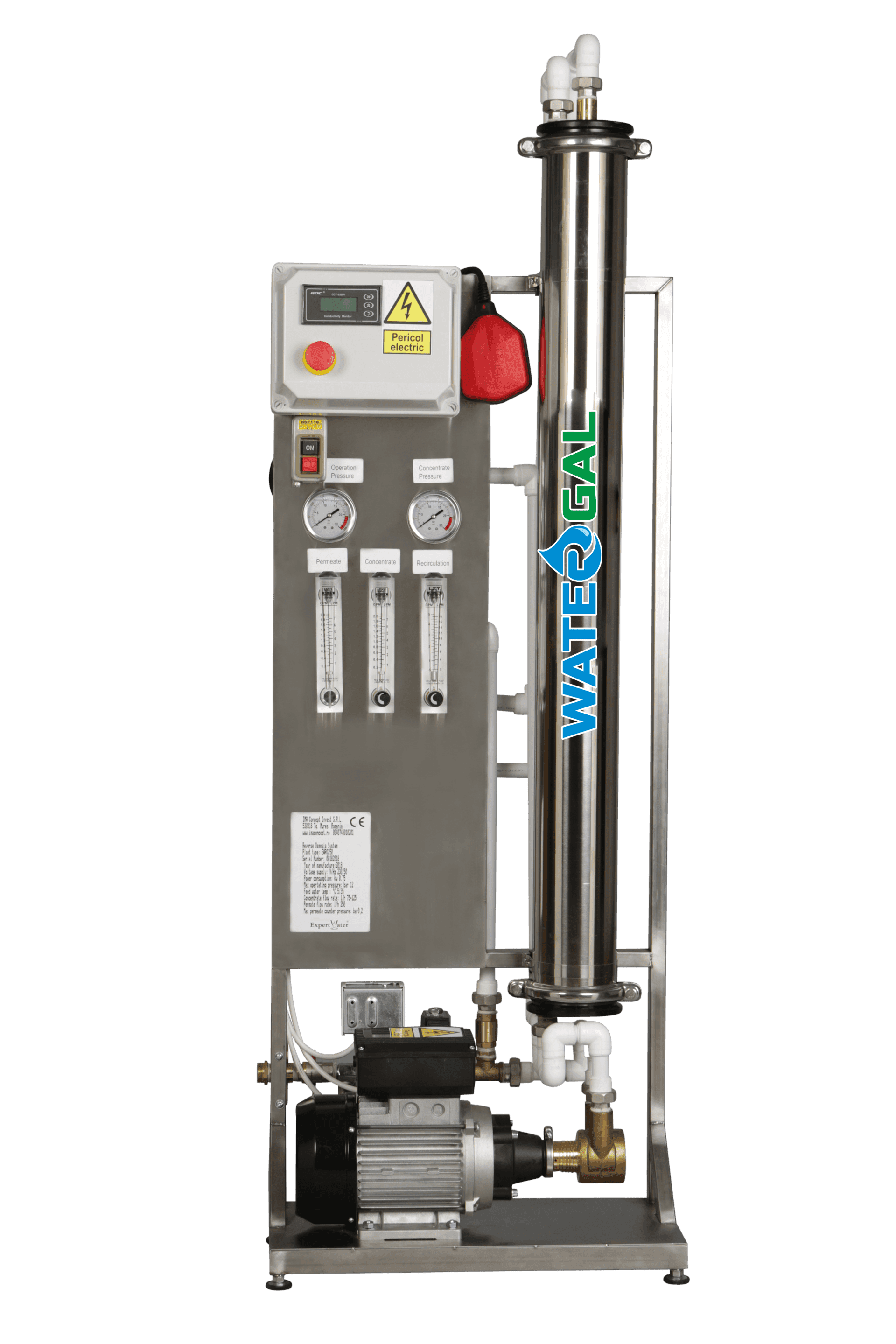 Osmoza inversa demineralizare 250l/h — imagine 1